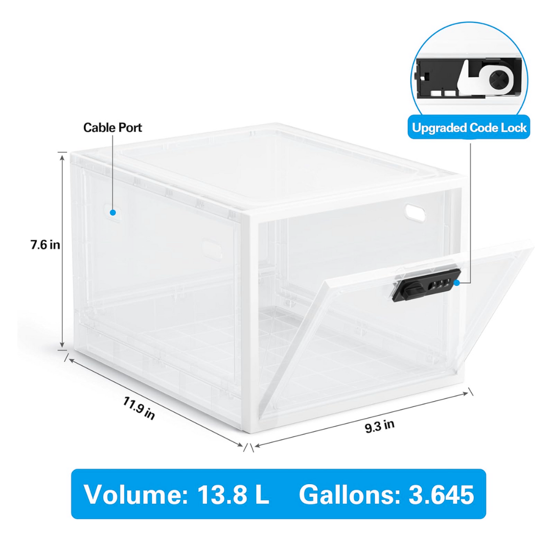 FortiBox - Caja fuerte multiusos transparente