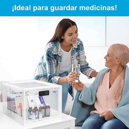 FortiBox - Caja fuerte multiusos transparente